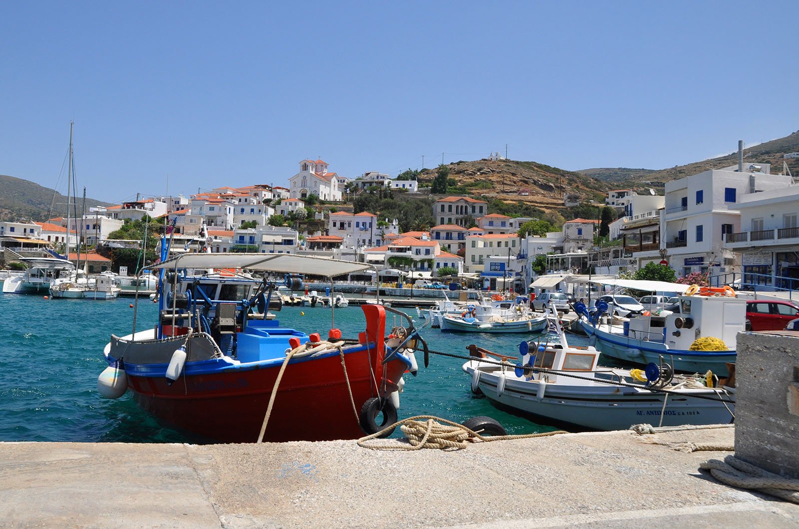 Άνδρος – Μπατσί λιμανάκι Άνδρος - Μπατσί λιμανάκι