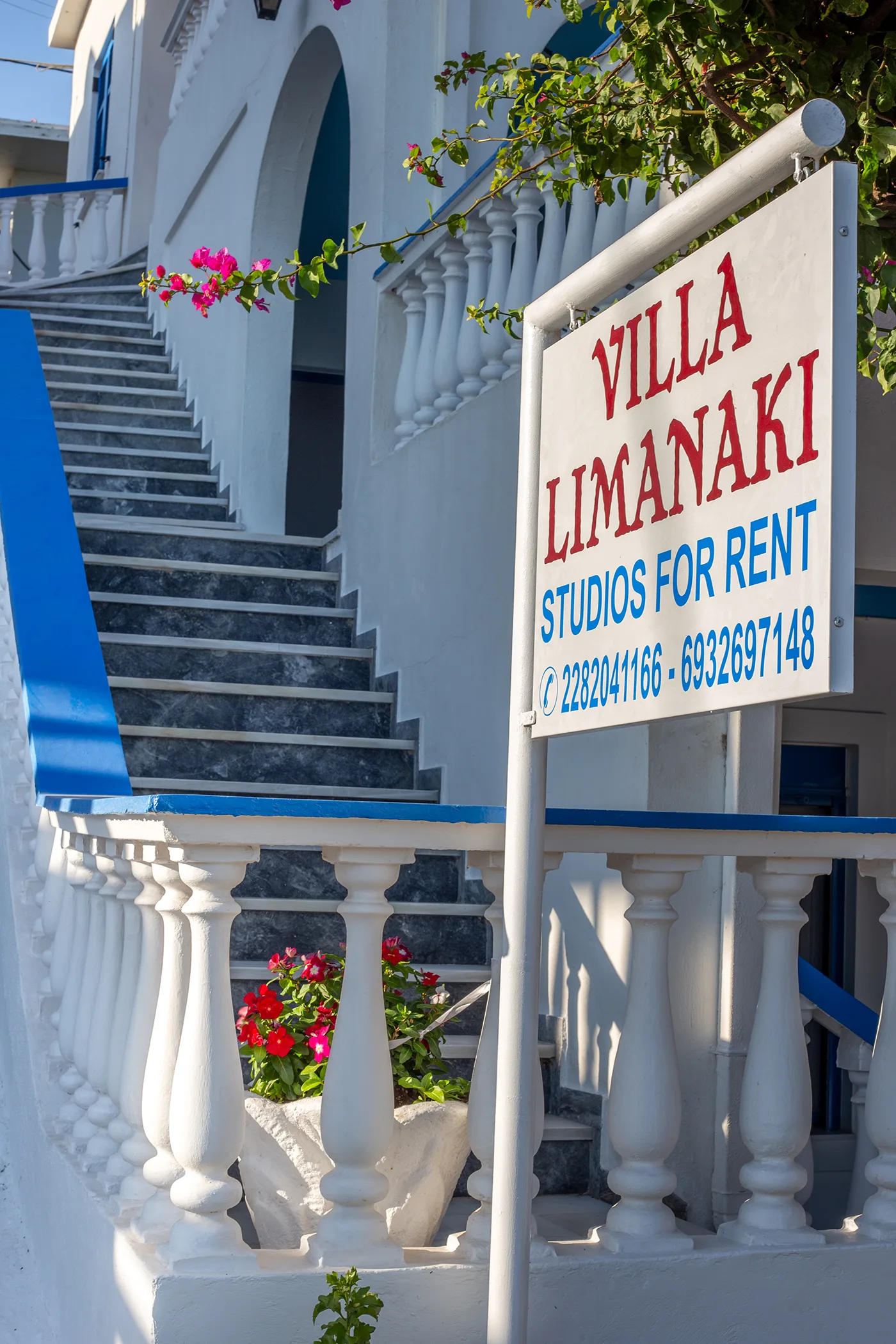 Villa Limanaki ενοικιαζόμενα δωμάτια Ματσί - Άνδρος